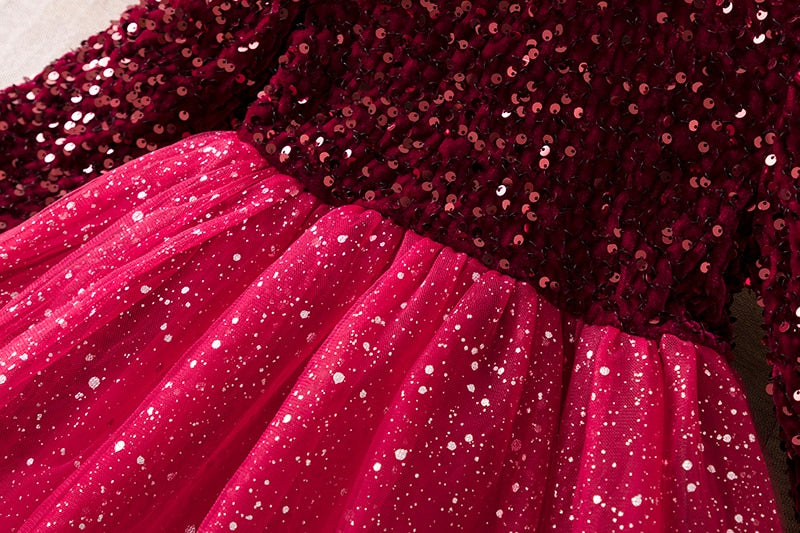 Christmas Sequin Dress